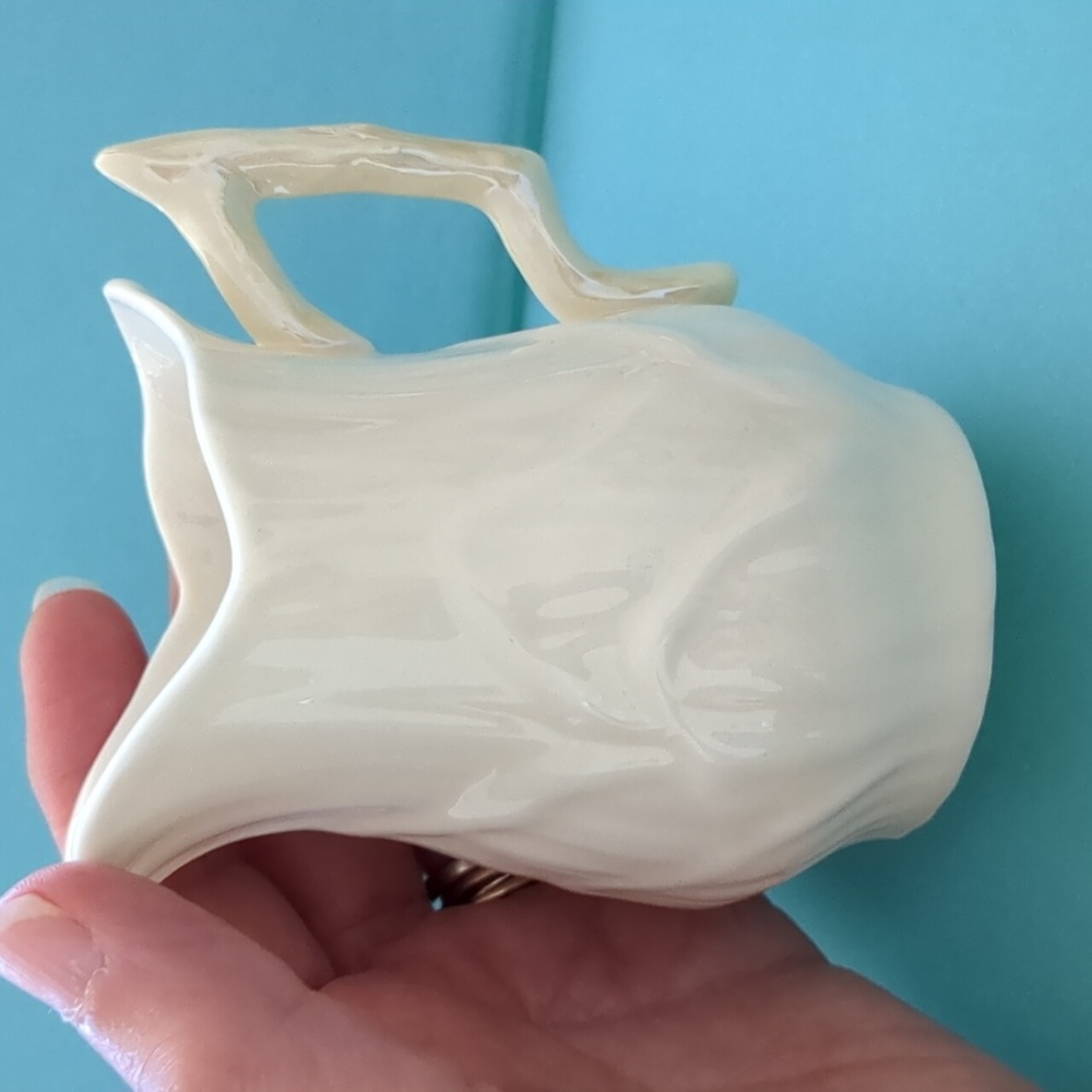 Belleek Irish Porcelain "Lily" Creamer